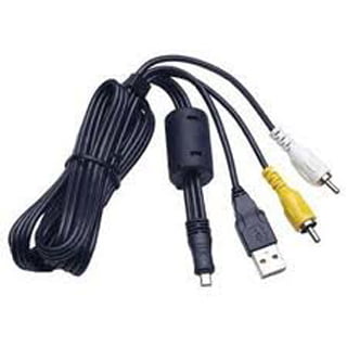 AV Audio Video TV Cable USB Charger Cord Replacement for Pentax I-AVC7 I-AVC 7 Camera 